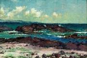Helen Thomas Dranga Scene from Hilo Looking Toward Hamakua Coast France oil painting artist